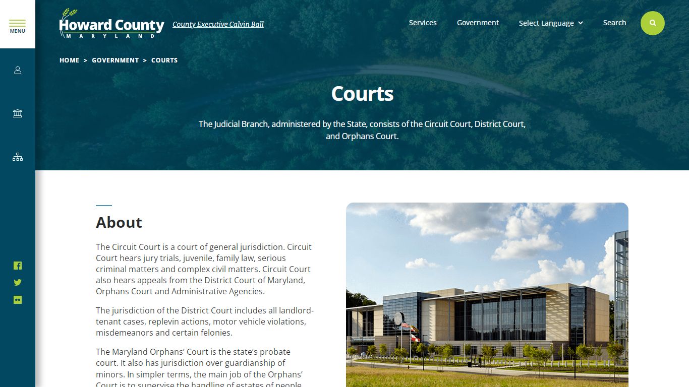 Courts | Howard County